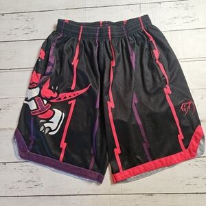 Toronto Raptors Black Basketball‎ Shorts Youth Large